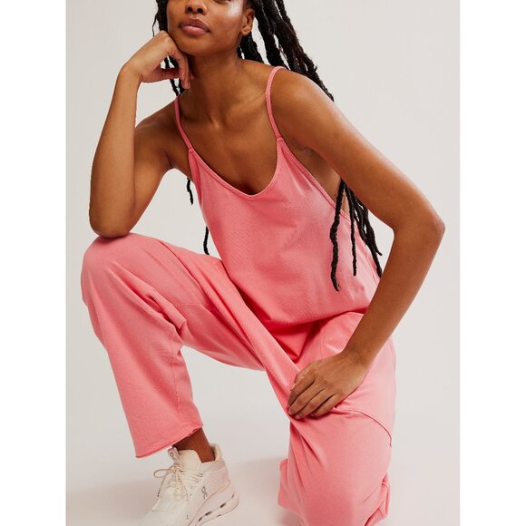 NWT FP Movement by Free People Pink Jumpsuit - Picture 2 of 8
